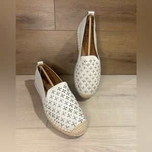 Patrica Nash Elena White Espadrilles Genuine Leather 8.5